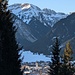 Blick auf Tannheim und das Tal der Vils.