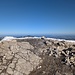 Einstein (1866 m) mit Vermessungspunkt am eigentlichen Gipfel.