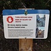 Dieses Schild ist kein Touristenschreck!