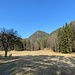Unterwegs zwischen Pohovka und Jetřichovice - Rückblick in schöner Landschaft.