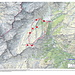 Monte Cazzola per la Val Buscagna: mappa.