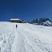 l' arrivo a Malga Fevri
