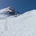 Steil geht es aufwärts.