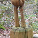Holzkunst am Wegesrand