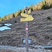 Kreuzung der Wanderwege 56 und 57 erstes WW-Bild