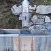 luxuriöser Trog  für das Weidevieh (mit Fliesen), englisches E für die Himmelsrichtung Ost(en) - East