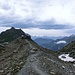 Die Cabane Panossière steht auf einer Erhebung der Randmoräne direkt über dem Glacier de Corbassière