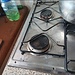 troppo faticoso pulire, si perde tempo...togliamo la cucina a gas? Così evitiamo di trovare sporco!
