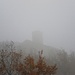 La Chiesa di Sant'Anna appare nella nebbia
