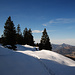 Nordseitig ist es noch Winter