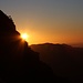 Die Topographie erfordert einen schrägen Sonnenaufgang.