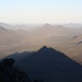 Imposante Minuten, die ich nie vergessen werde: der Schatten des Toolbrunup schiebt sich über die Stirling Range. Im Hintergrund v.l.n.r. Mount Magog, Henton Peak und Barnett Peak u.a.