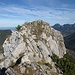 Letzter Gratkopf Schlüsselstelle Tour P 1.400 hm<br />Archivbild vom 26.Oktober 2017