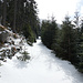 Aufstiegsweg in Richtung Schneekoppe