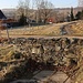 Zethauer Kunstgraben, Wegüberführung im Rückblick