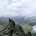 Durchwachsenes Wetter und dennoch ein schönes Gipfelerlebnis am Petit Vélan