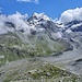 Die angekündigte Wetterbesserung wurde nachmittags langsam spürbar und so machten wir uns noch auf in Richtung Cabane de Valsorey / Grand Combin