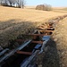 Zethauer Kunstgraben, desolate Abdeckung