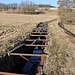 Zethauer Kunstgraben, desolate Abdeckung