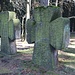 Abseits vom Graben: Übermannshohe Carlowitz-Kreuze