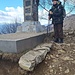 in cima sopra la capanna Mara
