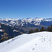 Auf dem Rodomonts-Gipfel: Aussicht zu den Berner Alpen
