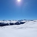 Ausblick vom Strelapass in Richtung Kesch
