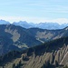 Fernsicht Gipfelkreuz Brecherspitz
