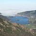 Fernsicht Gipfelkreuz Brecherspitz auf Schliersee<br />Im Vordergrund vom Bild der Nordwestgrat
