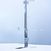 Die Form folgt der Funktion: Wetterstation an der höchsten Stelle der Kleinen Grinde (1136 m).