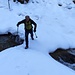 Dopo averl provato la consistenza si passa sul ponte di neve 