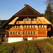schönes Bauernhaus bei Schangnau; noch strahlender in der Morgensonne