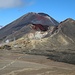 Rückblick auf den Abstieg vom Red Crater