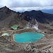 Abstieg vom Red Crater zu den Emerald Lakes