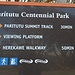 Schild am Parkplatz