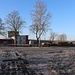 Müdisdorfer Kunstgraben, Vereinigung des Hauptzweiges (gerade) mit dem Mühlenwasser