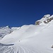 Nach links Richtung Gstellihorn, rechts hoch Richtung Schluchhorn oder Öigi-Trichter.