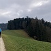 die beiden Wanderfrauen auf dem Weg ...
