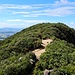 Blick zurück zum Gipfel