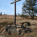 Es wurde viel gerodet. Das Kreuz stand mal im Wald