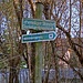 Hier, in der Neustadt, ist der Standort des Eishäuser Schlosses bezeichnet, mit einem Schild und einer Infotafel. Der ehemalige Wohnsitz der Dunkelgrafen...