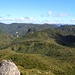 Blick zu Pinnacles Hut und Table Mountain