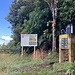Beginn des Wanderwegs an der Kopu-Hikuai-Passstrasse