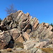 Pramenáč - Felsen, gut 200 m südlich des Gipfels.