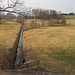 Münzbach, Blick talaufwärts, Einmündung des heutigen Hohbirker Kunstgrabens von rechts