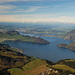 nun das Panorama vom Oberbauenstock - Vierwaldstätter See.