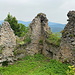 Cigánka / Muránsky hrad - Blick auf Mauerreste (Koháry- bzw. Südlicher Palast?)