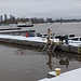 Helsinki. Air a 0°, eau a 2°