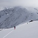 Aufstieg auf der Rippe