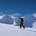 Im Aufstieg am Gletscher